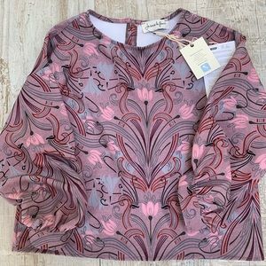 Blousy Italian designer top